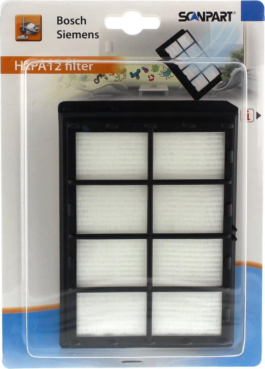 Scanpart HEPA stofzuiger filter H12 - Geschikt voor Bosch Siemens - BBZ8SF1 - FA0500 - Alternatief — afbeelding 1