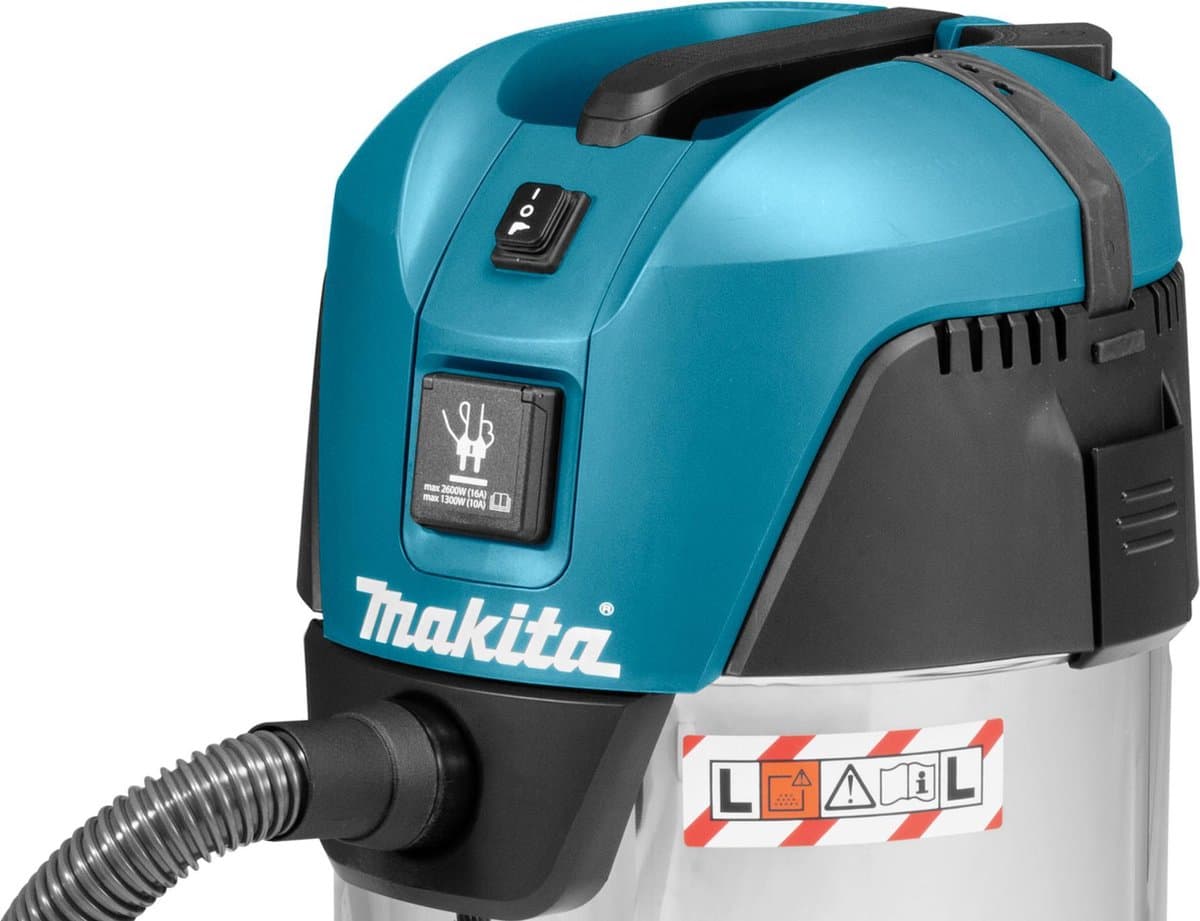 MAKITA Alleszuiger VC3011L - Stofzuiger - Droog En Nat Gebruik - L-Klasse - Incl. Zak — afbeelding 1
