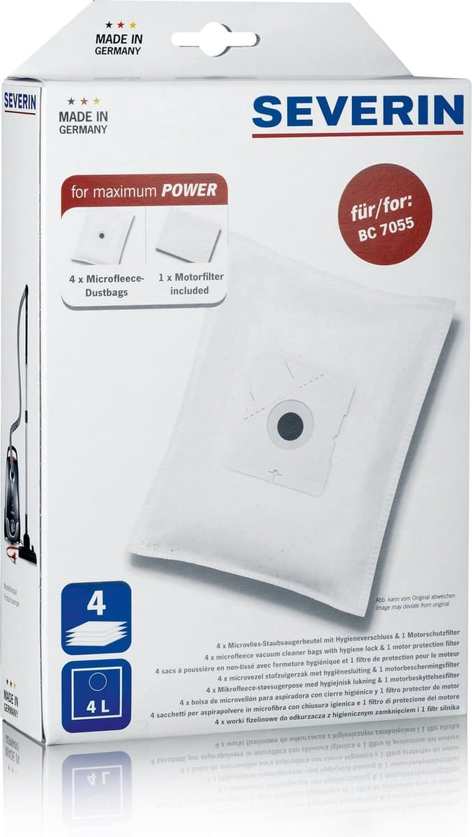 Severin BC 7055 - Stofzuigerzakken — afbeelding 1