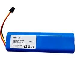 Vervangende accu voor Proscenic M7 Pro/M8 Pro/Roidmi Eve Plus/Lydsto R1/Viomi S9/Uoni V980 Plus/Neabot N2 N1/Tesvor M1 robotstofzuigers - 14,4V - 5200mAh