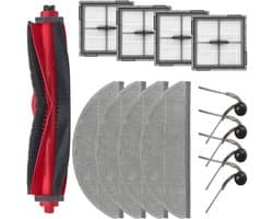 Accessoires Set geschikt voor Roborock Q10 PF+ zijborstels - wasbare filters - dweilpads - stofzakken - reservonderdelen
