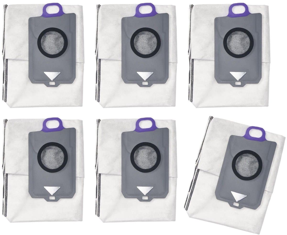 Narwal Flow, Freo Z Ultra, Freo Z10 (Ultra) en Freo X10 Pro Stofzakken (6 Stuks, Plus.Parts® alternatief voor CP-PJ-A00129-00-00) — afbeelding 1