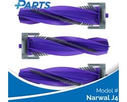 Narwal J4 Borstels (3 Stuks, Plus.Parts® alternatief voor CP-PJ-A00090-00-00)