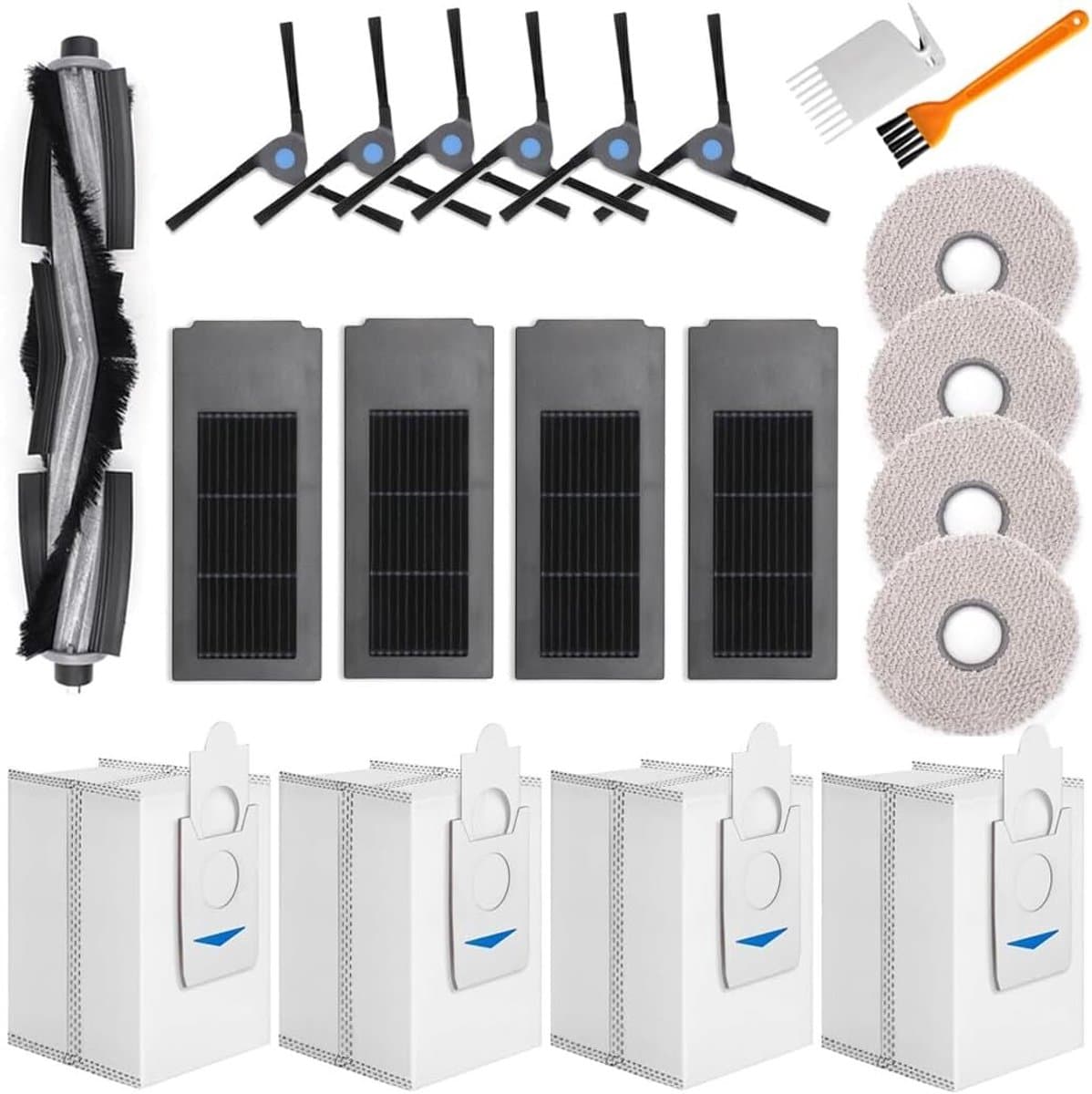 21-delige accessoireset geschikt voor Ecovacs Deebot X2 / X2 Pro / X2 Omni stofzuiger — afbeelding 1