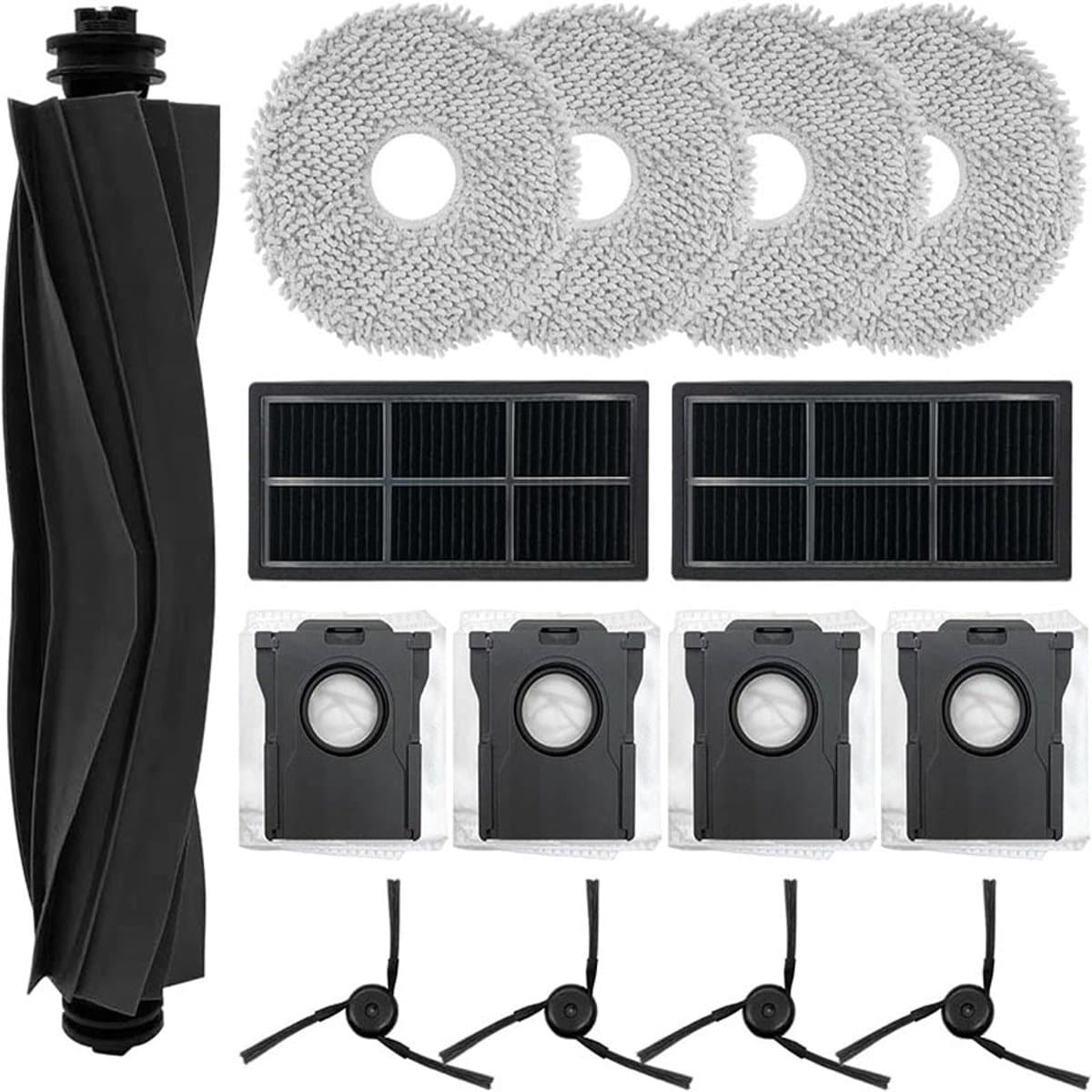 Geschikt voor Dreame X40Ultra Veegrobot Accessoires Vervangingsset Hoofdborstel Filter Zijborstel Accessoireset -15 stuks — afbeelding 1