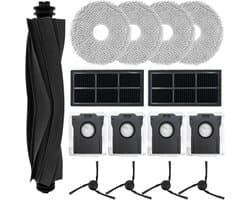 Geschikt voor Dreame X40Ultra Veegrobot Accessoires Vervangingsset Hoofdborstel Filter Zijborstel Accessoireset -15 stuks