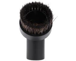 Dailygoods- Meubelborstel Universeel - 32 Mm Zuigborstel - Kunststof/Paardenhaar - Roestvrij/Duurzaam - Vervangend Accessoire - Voor Stofzuiger - Stofzuigerborstel