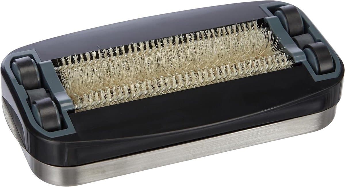 Kruimelborstel - Borstel voor kruimels - Schoonmaken aanrecht - Europees product - 165 cm - Metallic — afbeelding 1
