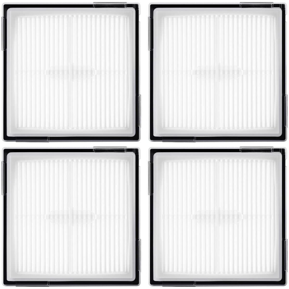 Dailygoods- HEPA Filter wasbaar en herbruikbaar - Stofzuigerfilter - Compatibel met Roborock Q10 S5/X5 - Sterkere zuigkracht - Effectieve filtratie - Verwijdert stof en vuil — afbeelding 1