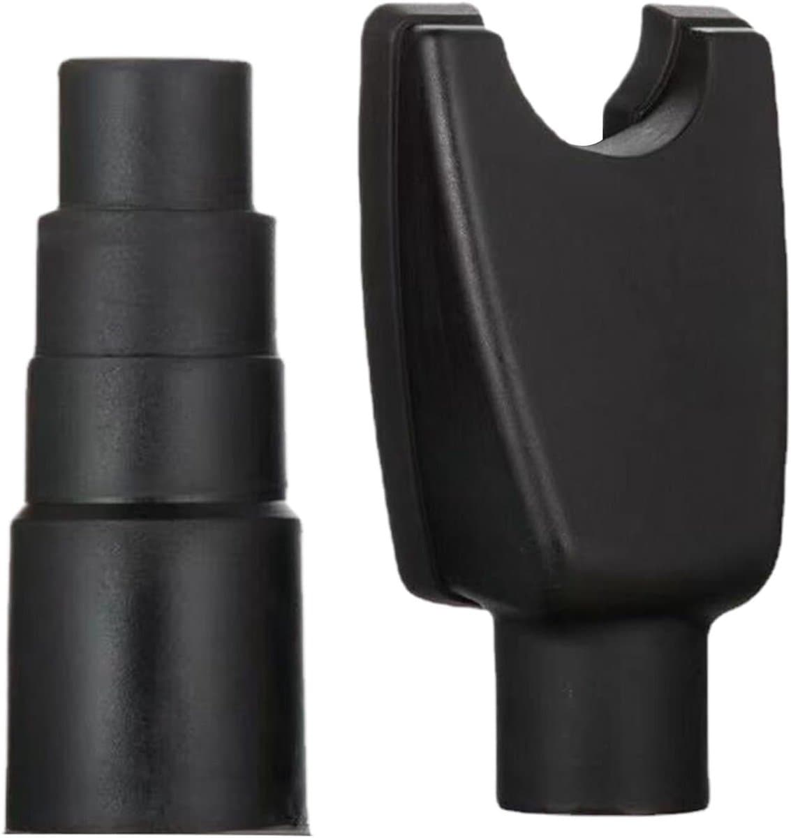 Stofverzamelaar Boor - Stofafzuiging Houtbewerking - Werkplek Schoonhouden - Robuust Rubber Materiaal - 138 x 125 x 56 cm - Grijs — afbeelding 1