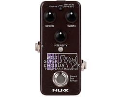 NUX NCH-5 modulatie pedaal SCF, chorus - flanger - toonhoogte modulatie