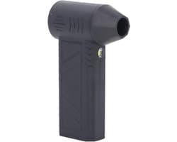Krachtige Turbo Ventilator - Luchtblazer Draagbaar - Efficiënt Reinigen - Traploze Snelheidsregeling - 17 x 12 x 4 cm - Zwart