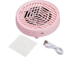Stille Stofzuiger - Nagelstofzuiger - Manicure - Geoptimaliseerde luchtstroom - 15.8 cm breed - Wit