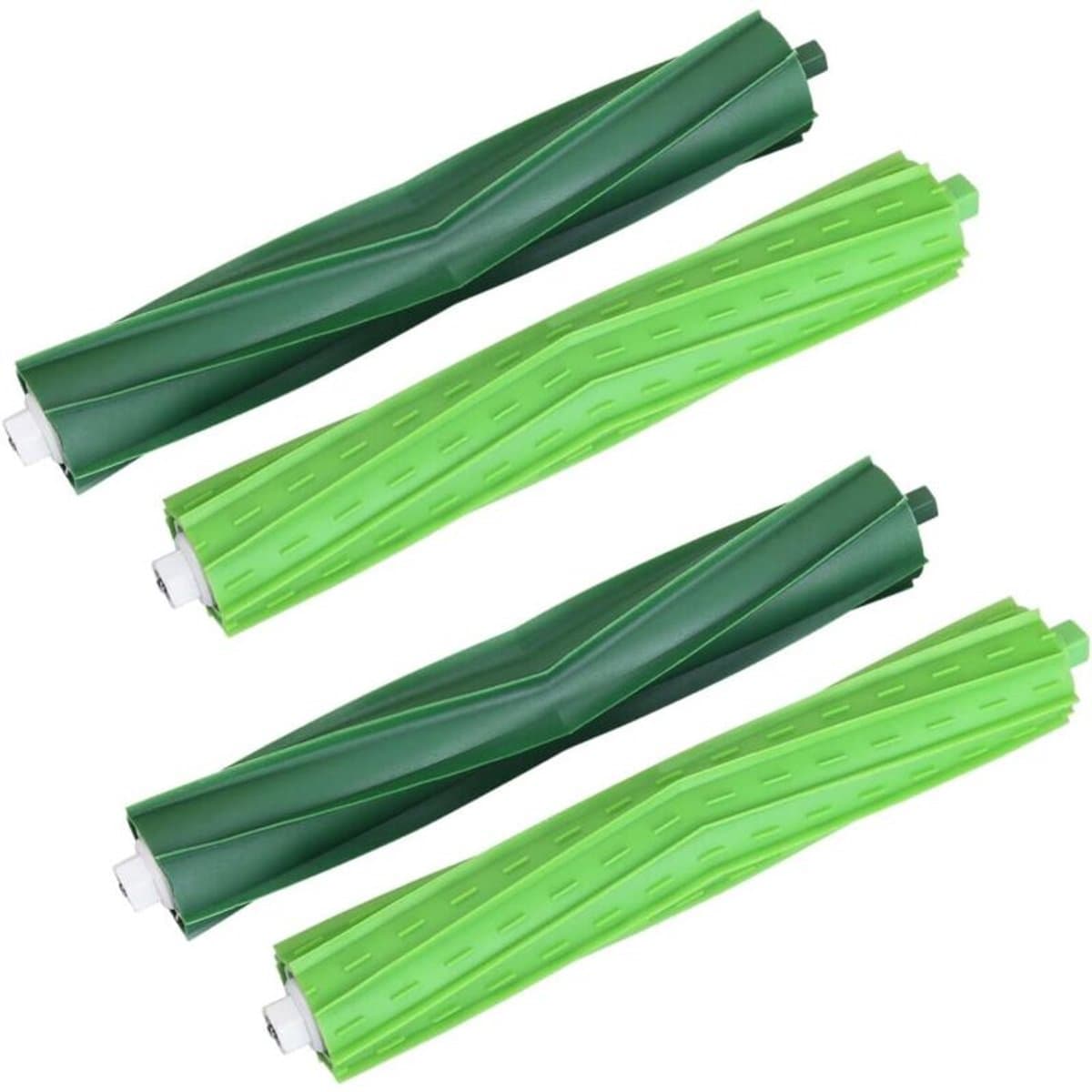 Een set van 4 multifunctionele rubberen borstels, Geschikt voor iRobot Roomba E5, E6, i7, i7 Plus, i8, i8+, i6, i6+, i4, i4 en andere series stofzuigers. — afbeelding 1