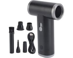 Handheld Turbine Ventilator - Draagbare Blazer - Snel Reinigen - 110.000 RPM Hoge Snelheid - Compact Lichtgewicht - Zilver