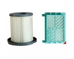 Set van 2 filteraccessoires (niet origineel) geschikt voor Philips FC8720 FC8724 FC8732 FC8734 stofzuigers