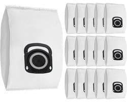 Stofzuigerzakken - Hygiene+ zakken - Stofvrij werken - 5-laags microvezel - 15 stuks - Wit