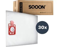 SQOON® Stofzuigerzakken geschikt voor Numatic Henry / James / PPR240 – Gelijk aan model: 604015 – High Filtration – 30 Stuks