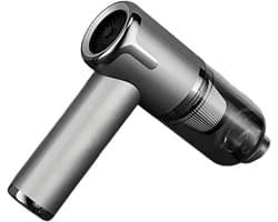 Draagbare Stofzuiger - Kruimelzuiger Auto - Snel Schoonmaken - 4-in-1 Multifunctioneel - 0.5L Capaciteit - Grijs