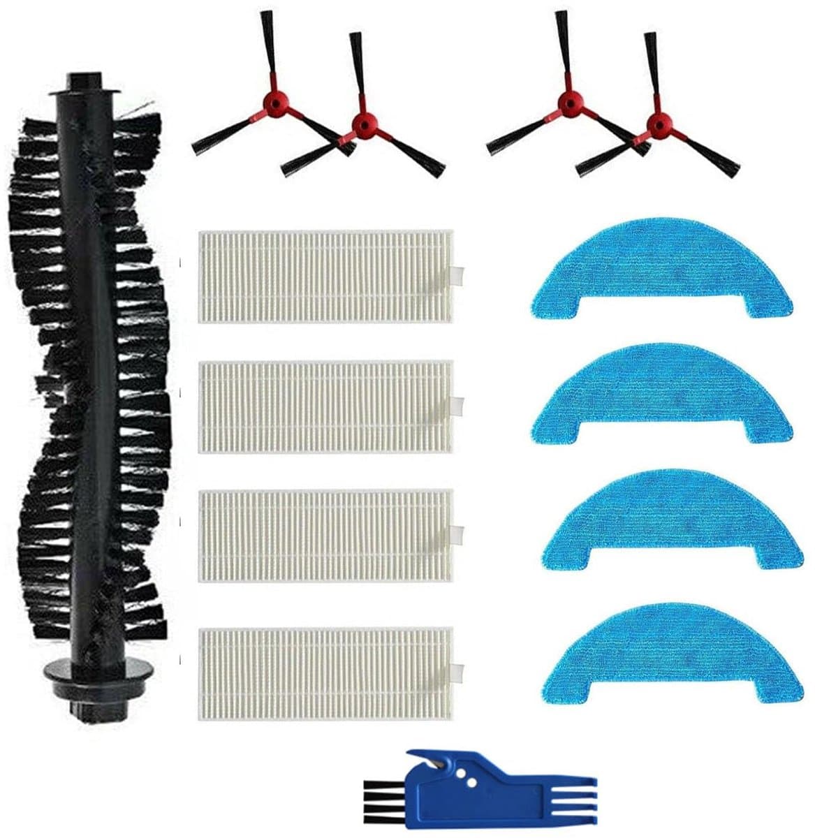Vervangende Onderdelen voor Robot Stofzuiger - Accessoire Kit - 13 Stuks — afbeelding 1