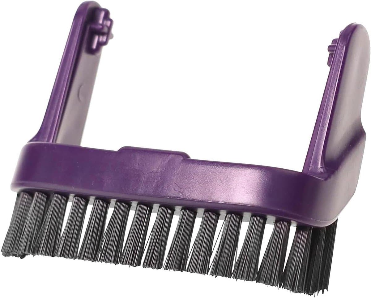 Stofzuigerborstel - Reserveonderdeel - Keuken schoonmaken - Specifiek model compatibel - 8x8x4 cm - Zwart — afbeelding 1