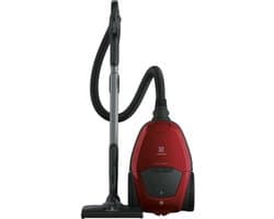 Stofzuiger met zak - Cilinderstofzuiger - Huishouden Schoonmaken - SmartMode Technologie - 35 Liter - Rood