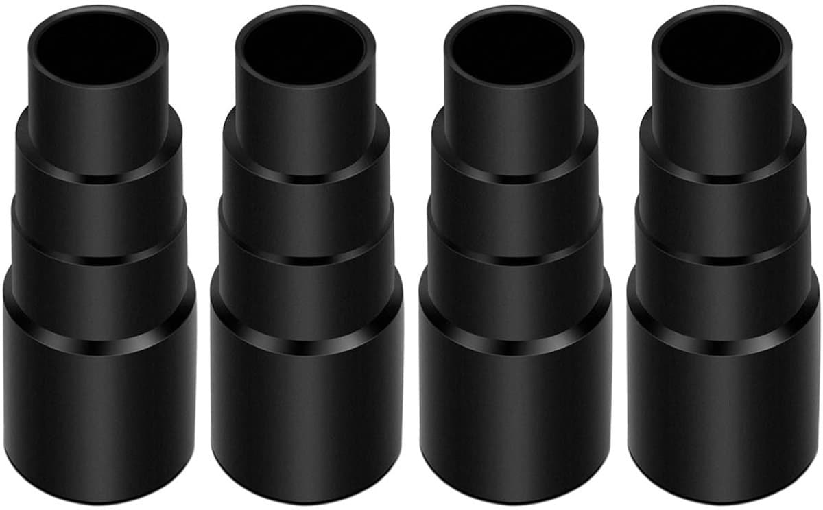 Dailygoods - Vacuum Adapter voor Stofafzuiging - 4 stuks set - Effectieve stofafzuiging - Geschikt voor diverse stofzuigers - Hoogwaardige materialen... — afbeelding 1