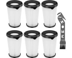 6-delige filterset Geschikt voor de CX7-2 Classic x Flexible Ergorapido draadloze handstofzuiger