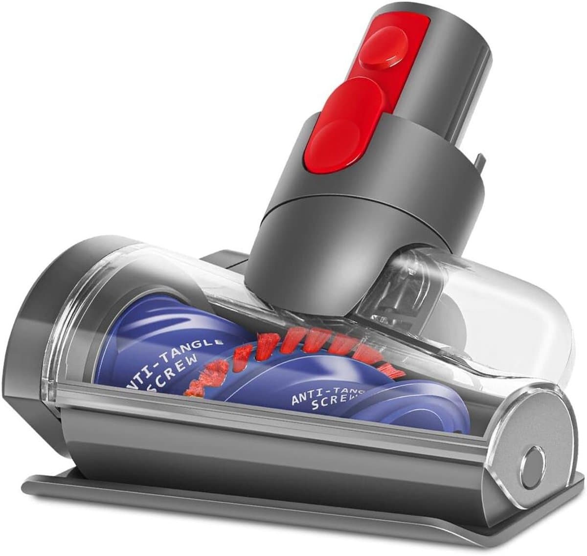 Antiklitzuigmond met borstelkop geschikt voor Dyson V7 V8 V10 V11 V15, mini-motorgereedschap, reserveonderdeel voor het reinigen van matrassen, bedden, banken en tapijten. — afbeelding 1