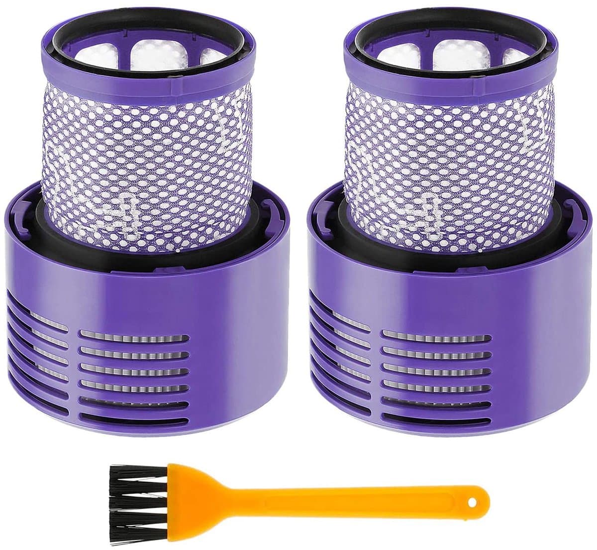 Vervangende filters voor Dyson V10 Cyclone-serie - V10 Absolute - V10 Animal - V10 Total Clean - V10 Motorhead - SV12 - onderdeelnummer 969082-01 - wasbare en herbruikbare draadloze stofzuigers - 2 stuks — afbeelding 1