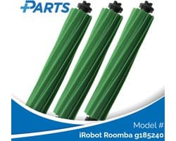 iRobot Roomba g185240 Borstels (3 Stuks, Plus.Parts® alternatief voor 4849902)