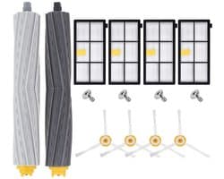 Accessoires voor veegmachines - Onderdelensets - Vervangingsborstels - Vervangingsaccessoires geschikt voor iRobot Roomba 800 900-serie 860 865 866 870 871 875 876 880 886 896 960 966 971 976 980 981