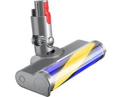 Vuildetectiemondstukken Geschikt voor Dyson handstofzuigers V15, V11, V10, V8 en V7 - Vloermondstukken - Stofzuigermondstukken - Accessoires - Mondstukken - Stofzuigeronderdelen - Grijs