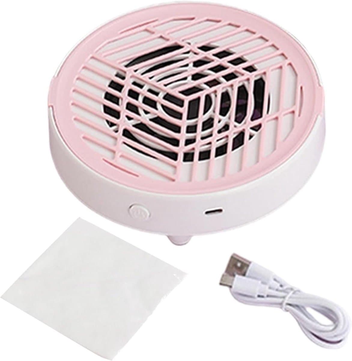 Nagelstofzuiger Elektrisch - Nagelstof Ventilator - Schoon Werken - Stille Motor - 17 x 15.8 x 5.5 cm - Wit — afbeelding 1