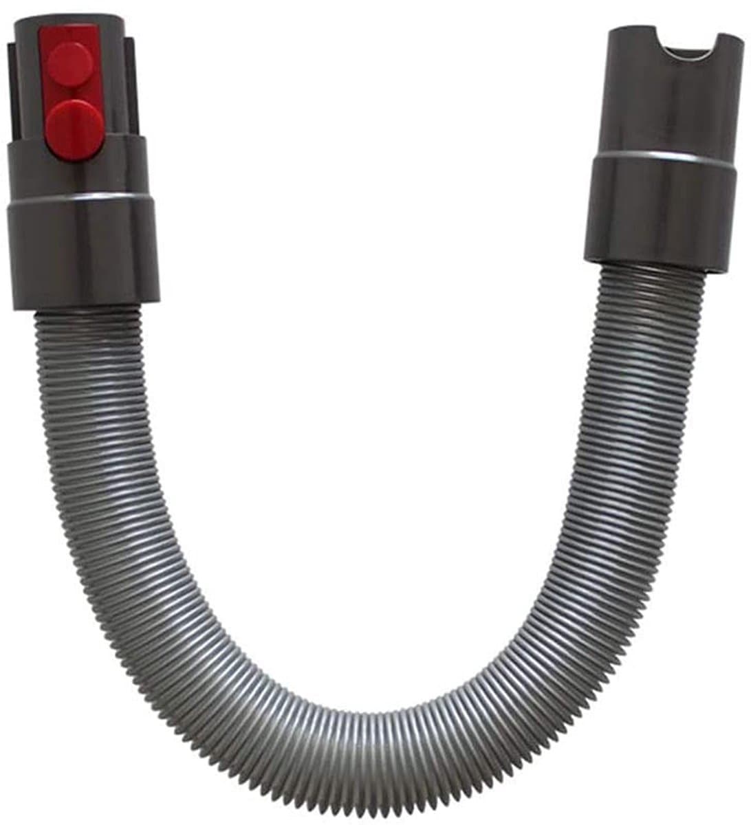 Dailygoods - Dailygoody - Flexibele Verlengslang - Compatibel met Dyson V8 V7 V10 - 52-150 cm - Grijs - Stroomlijn je schoonmaakervaring - Geschikt voor alle Dyso — afbeelding 1