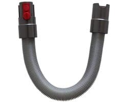 Dailygoods - Dailygoody - Flexibele Verlengslang - Compatibel met Dyson V8 V7 V10 - 52-150 cm - Grijs - Stroomlijn je schoonmaakervaring - Geschikt voor alle Dyso
