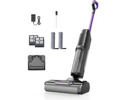 Snoerloze Stofzuiger - Vloerreiniger - Vloeren Schoonmaken - 3-in-1 Functionaliteit - 6.88 kg - Zwart