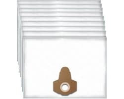 10x Dparts stofzuigerzakken geschikt voor Parkside en Einhell - microfleece zakken voor Lidl PNTF 23 - PTS 250 - PNTS 1250 - 1300 - 1400 - 1500 series - nat droog stofzakken