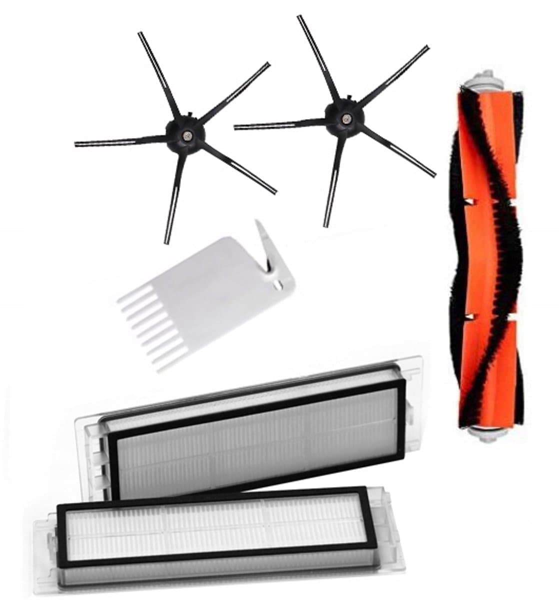 Filter- en Borstelset voor Xiaomi Roborock E4, E5, S5 Max, S6 — afbeelding 1