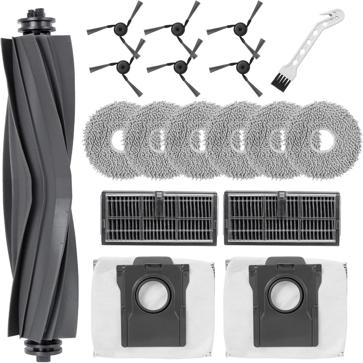 18-delige Accessoirekit Geschikt voor Dreame X40 Ultra Complete/L40 Ultra/X40 Master & Mova P50 Pro Ultra Stofzuigerrobots — afbeelding 1
