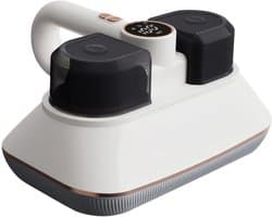 Matrasstofzuiger - Bedreiniger Mite Remover - Stofvrij Slapen - Dubbele Motoren Sunshine-C - 26 x 225 x 14 cm - Wit