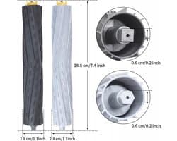 AreoSe - Rolborstelset voor iRobot Roomba 800 900 - 2 stuks