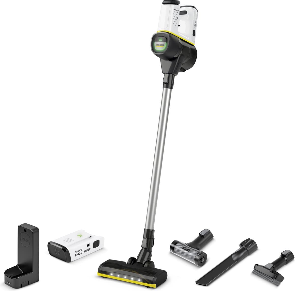 Kärcher VC 6 Cordless ourFamily Battery Plus draadloze stofzuiger - Extra accu - Accu 50 minuten - LED vloerzuigmond - HEPA filter — afbeelding 1