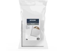 SQOON® Stofzuigerzakken geschikt voor Kärcher NT 22/1 - Gelijk aan model: 2.889-217.0 - High Filtration stofopvangzakken voor industriële stofzuigers