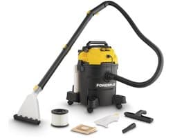 Powerplus elektrische stofzuiger en tapijtreiniger nat-droog POWX3265 - 1600W - 20l tank