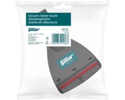 Sillar Stofzuigerborstel - Meubelzuigmond met Velours voor Stofzuiger – 35 mm Aansluiting – Geschikt voor Kärcher – 1 Stuk