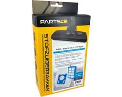 5 Stofzuigerzakken PARTS4® geschikt voor AEG / Philips / Electrolux S-BAG + HEPA Filter | Passend in o.a. AEG VX6, VX7, VX8, 6000 serie, GR201 of Philips Active, PowerPro, PerformerPro, PH99, FC8021/03, FC8021/05