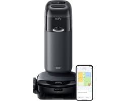 eufy Clean S1 HydroJet Robot Stofzuiger met Moppfunctie - All-in-one Station - Revolutionair Reinigingssysteem - Altijd Schone Mop - Auto Lift Mop - Slimme Obstakeldetectie - Voor Huisdierharen.