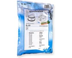 Scanpart stofzuigerzakken 5 stuks - Geschikt voor Electrolux - E22 E22N ES100 - Alternatief