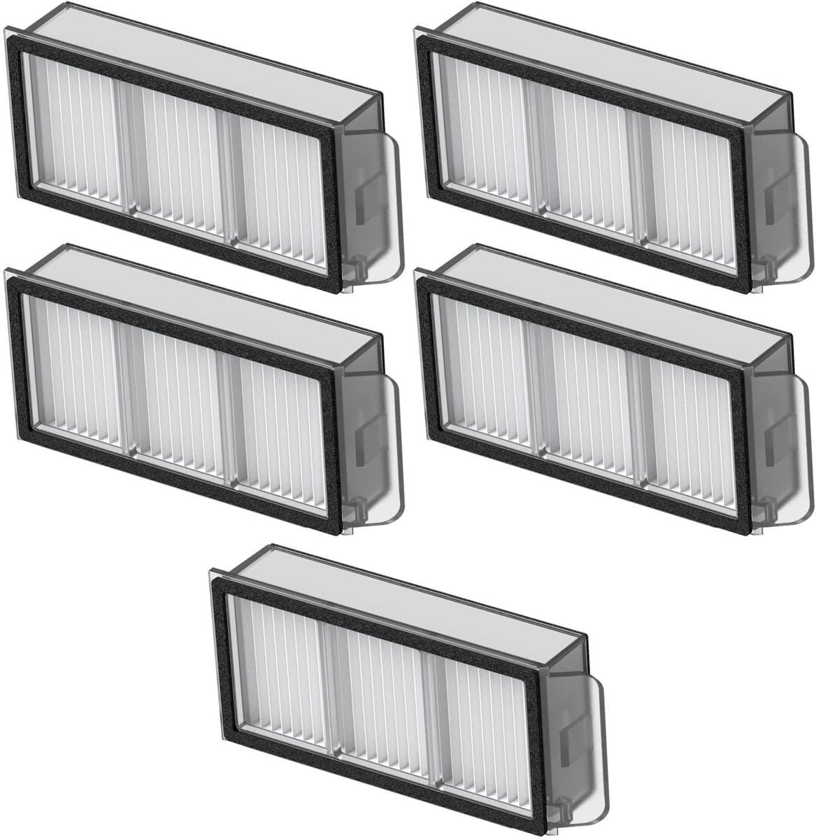Dreame L40s, L50, Matrix10 en X50 Serie Filterset (5 Stuks, Plus.Parts® alternatief voor RHF21) — afbeelding 1
